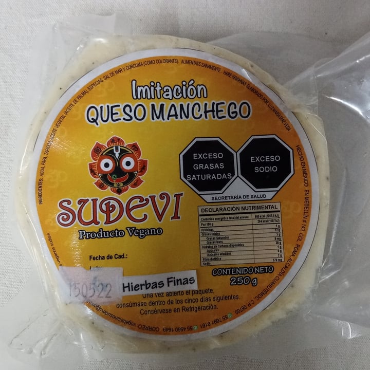 photo of Sudevi Imitación Queso Manchego shared by @pamelamorales on  15 Mar 2022 - review