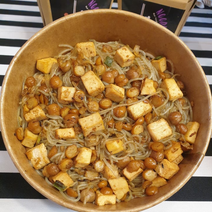 photo of Noodle Nerdz (pop-up) Nerdy Tofu & Chickpea combo(sweet potato noodles) shared by @noodlenerdz on  07 Apr 2021 - review