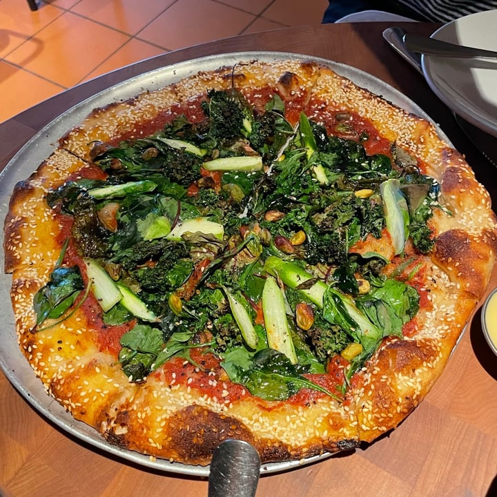photo of Blue Label Pizza & Wine Veganized: Green Machine Pizza shared by @swetasahu on  28 Oct 2020 - review