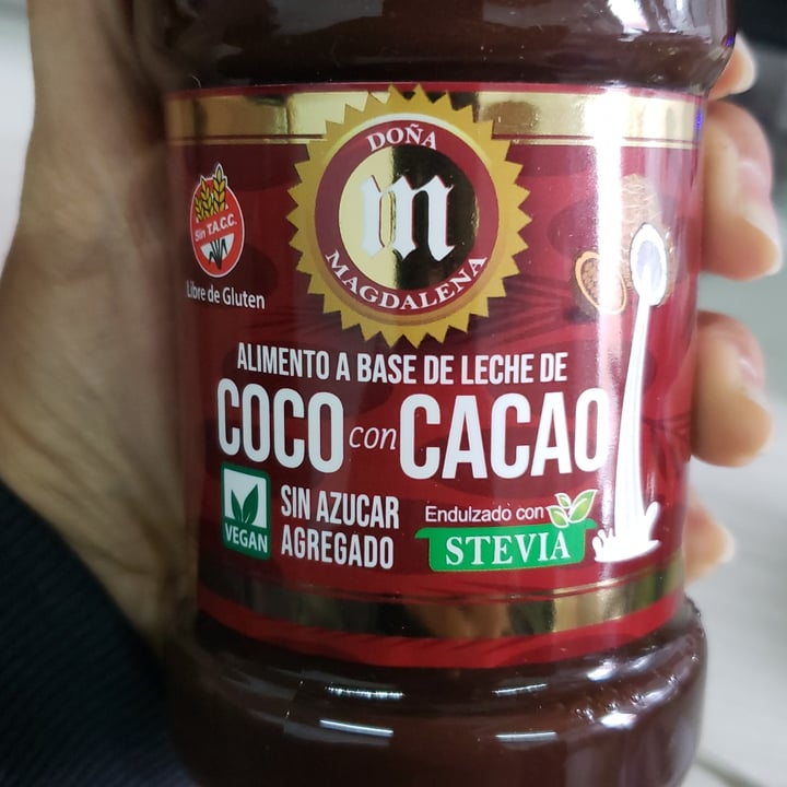 photo of Doña Magdalena Alimento A Base De Leche De Coco Con Cacao shared by @sisisoydelfi on  26 May 2022 - review