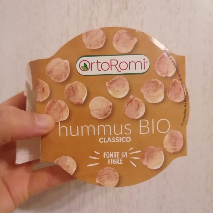 photo of Ortoromi hummus classico bio shared by @micheladallavalle on  20 Nov 2022 - review