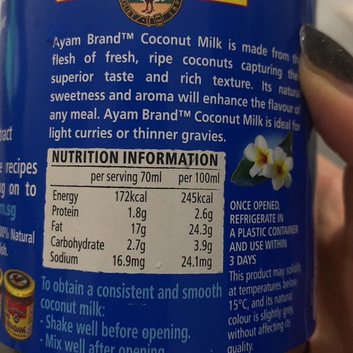 photo of Ayam Brand Premium Coconut Milk shared by @yuina on  31 Jan 2022 - review