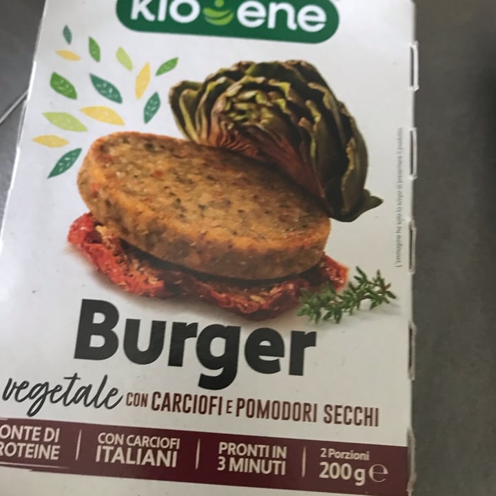 photo of Kioene Burger ai carciofi e pomodori secchi shared by @cristina85 on  28 Sep 2022 - review