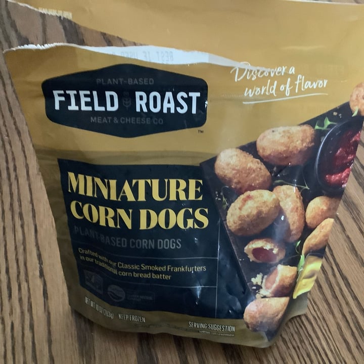 photo of Field Roast Miniature Corn Dogs shared by @louies-maumau on  12 May 2022 - review