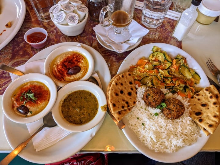 review photo of The Med Mediterranean Platter shared by @gulmer on 19 Jan 2020 - review