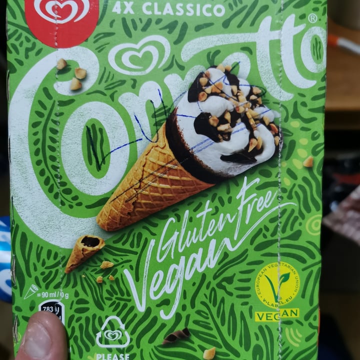 photo of Cornetto Cornetto Dairy Free shared by @transbino on  13 Feb 2021 - review