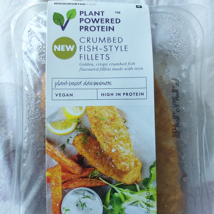 photo of Woolworths Food Crumbed Fish-Style fillets shared by @sabreezy on  22 Feb 2022 - review