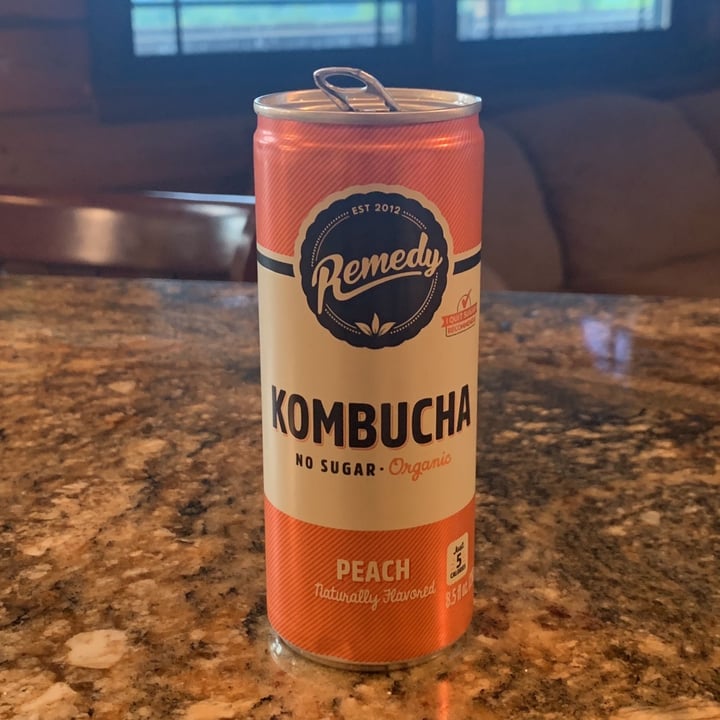 photo of Remedy Peach kombucha shared by @marcikoni0220 on  20 May 2022 - review
