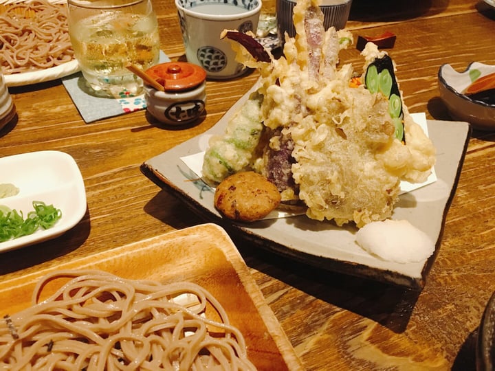 review photo of 二月半そば 蔬菜天婦羅蕎麥麵 shared by @chiangminmin on 05 Dec 2019 - review