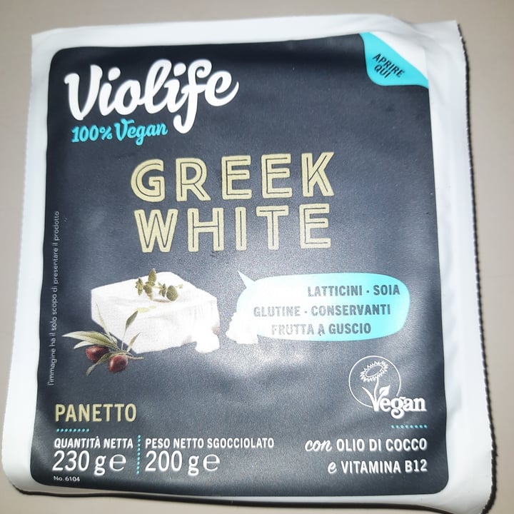 review photo of Violife Greek White (Block/Panetto) shared by @fedebenny on 06 Jan 2022 - review