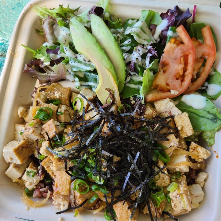 photo of Peace Cafe Poke bowl shared by @norcalvegan on  22 Jun 2021 - review