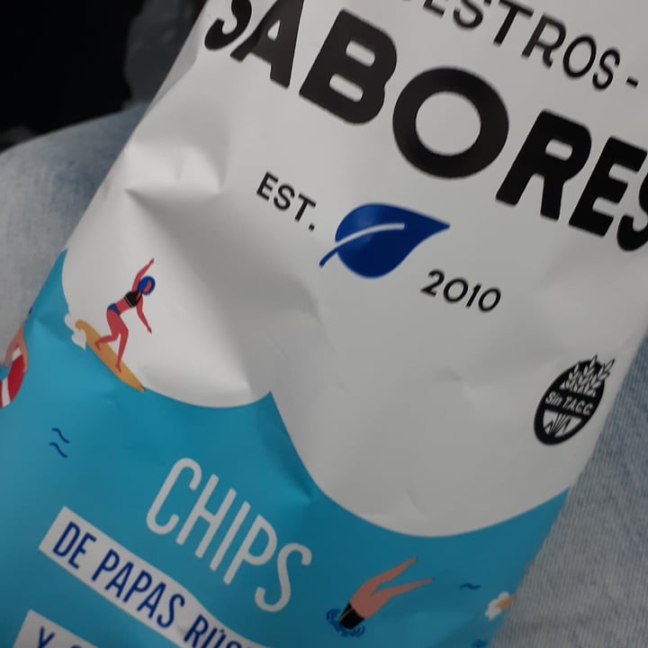 photo of Nuestros Sabores Chips de papas rústicas y sal marina shared by @tales on  24 Jun 2020 - review
