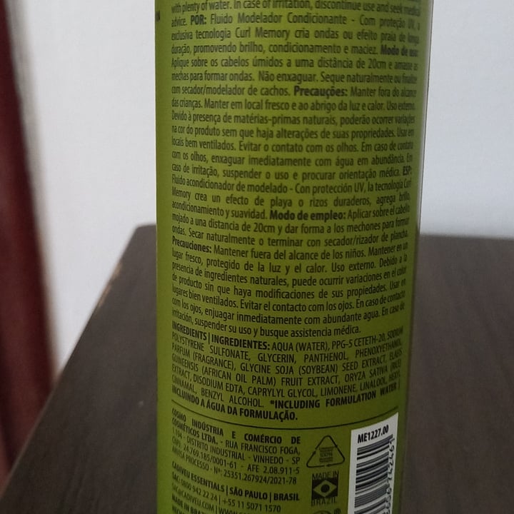 review photo of Cadiveu Essentials beach waves shared by @isabeleramos on 29 Nov 2022 - review