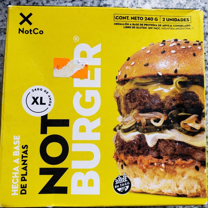 review photo of NotCo Not Burger shared by @solcito11 on 27 Mar 2021 - review