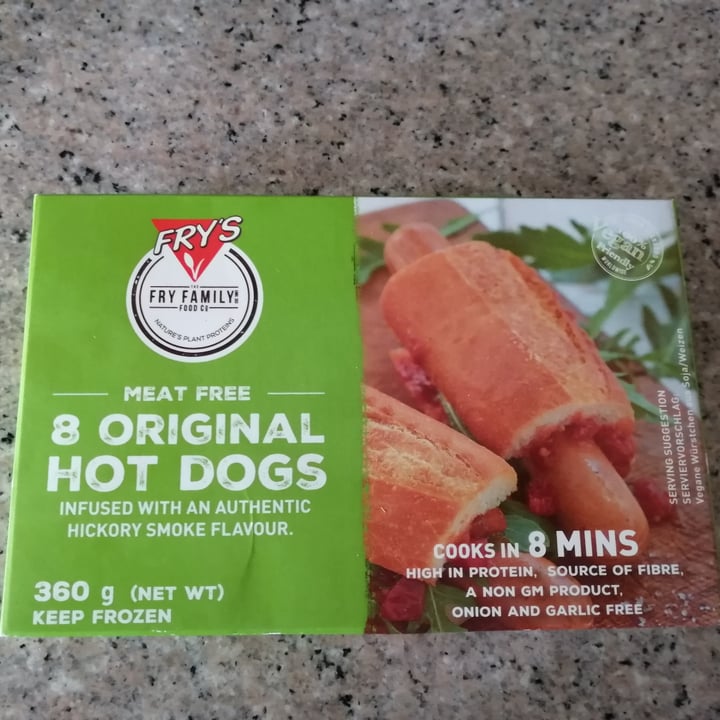 photo of Fry's Family Food Original Hot Dogs shared by @martarogata on  06 May 2020 - review