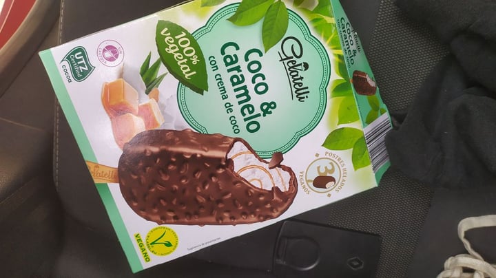 photo of Gelatelli Coco & Caramelo con Crema de Coco shared by @elenamg2000 on  16 Jul 2020 - review