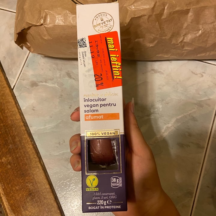 review photo of Aivia Înlocuitor vegan pentru salam shared by @manamaria on 02 Jul 2022 - review