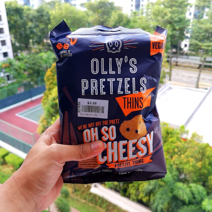 photo of Olly's Pretzels Oh So Cheesy shared by @raffymabanag on  15 Mar 2022 - review