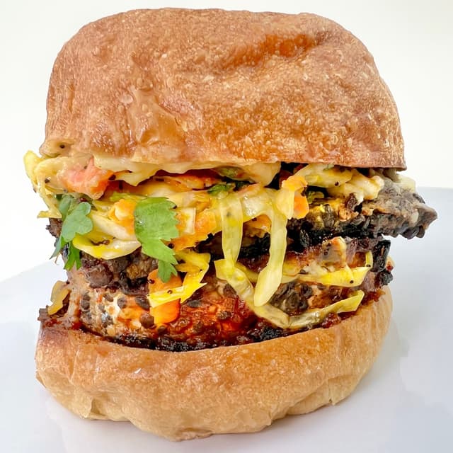 菜肴“BBQ Bacon Burger”的照片