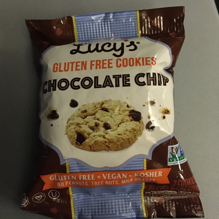 photo of Lucy’s Chocolate Chip Gluten Free Cookies shared by @cornbread on  27 Aug 2022 - review