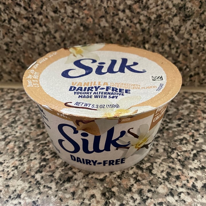 photo of Silk Dairy free vanilla yogurt shared by @lexie23js on  25 May 2022 - review