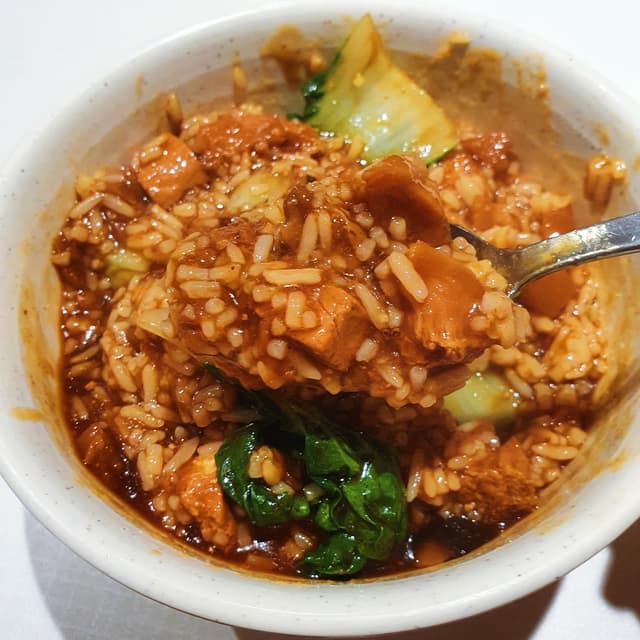 Photo of the dish “[Veganised] Braised Mushroom Rice”