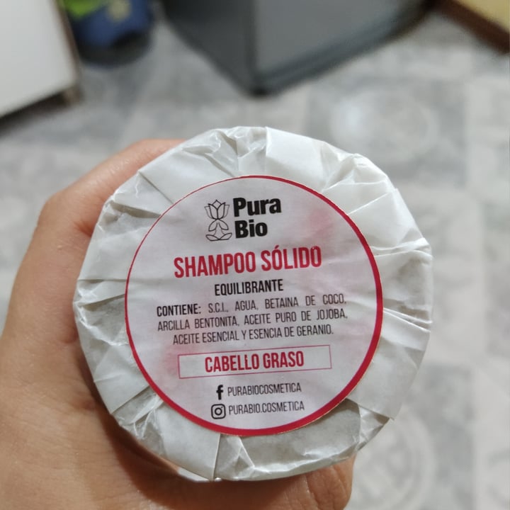 photo of PuraBio cosmetica Shampoo Solido shared by @carinci on  06 Oct 2021 - review