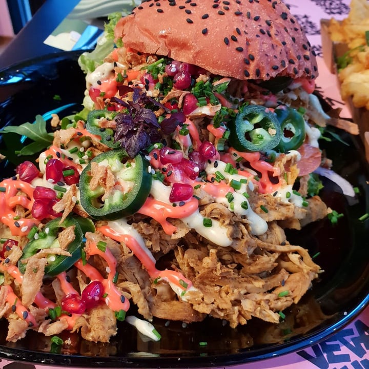 photo of Vegan Junk Food Bar Pink shawarma shared by @sarahp on  08 Jan 2019 - review