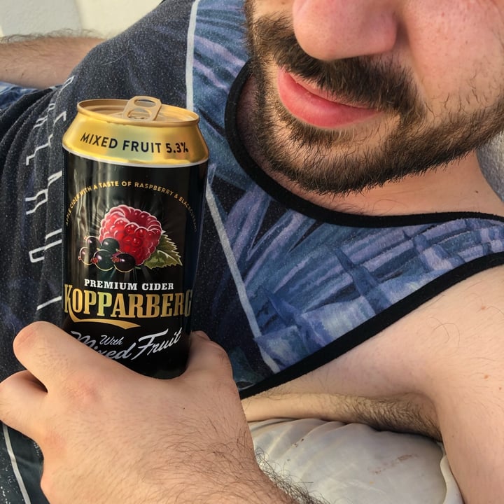 photo of Kopparberg Mixed fruit tropical cider shared by @beardandjays on  29 May 2022 - review