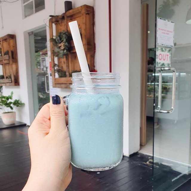 「Mermaid latte」の料理の写真