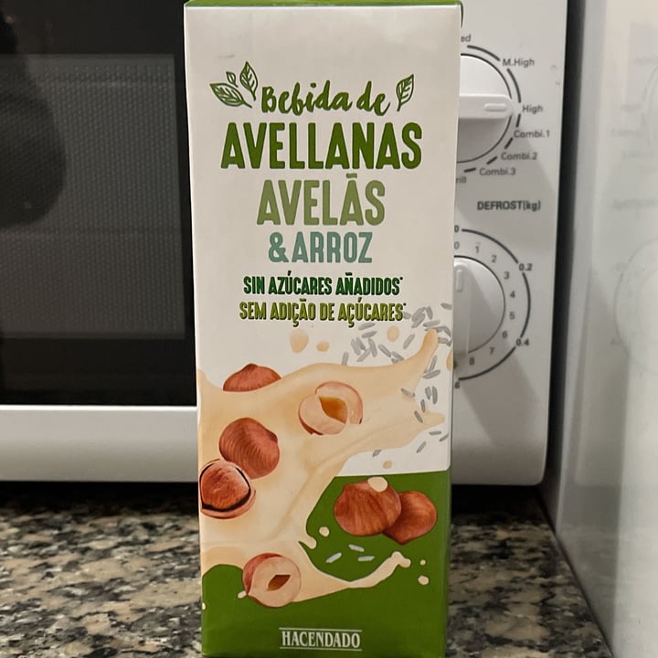 photo of Hacendado Bebida de avellanas y arroz shared by @cultre on  27 Mar 2022 - review