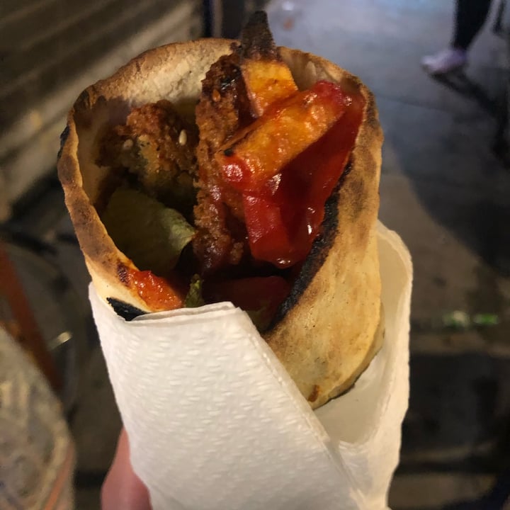 photo of Pizza Orgada Kebab Arrotolato Falafel shared by @lellino on  15 May 2022 - review