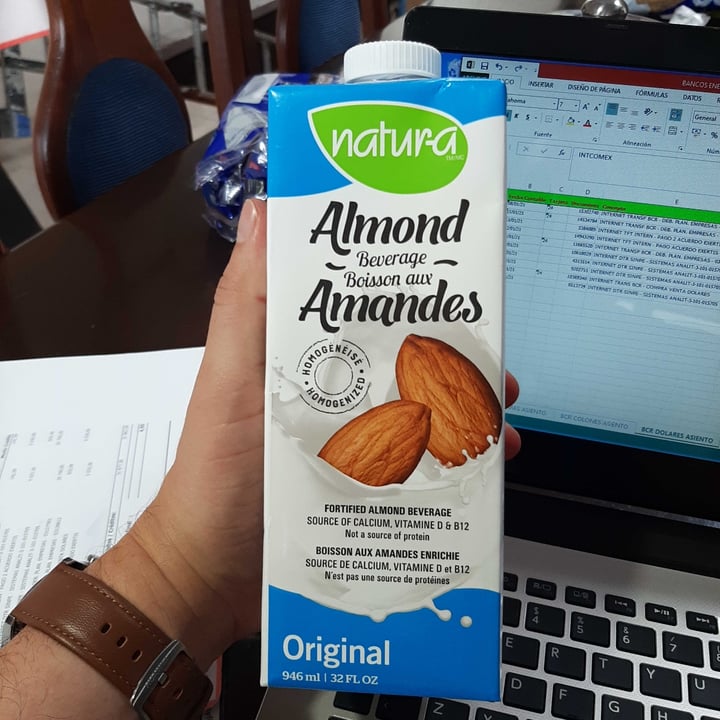 photo of Natura Almond Milk shared by @raul10 on  23 May 2021 - review