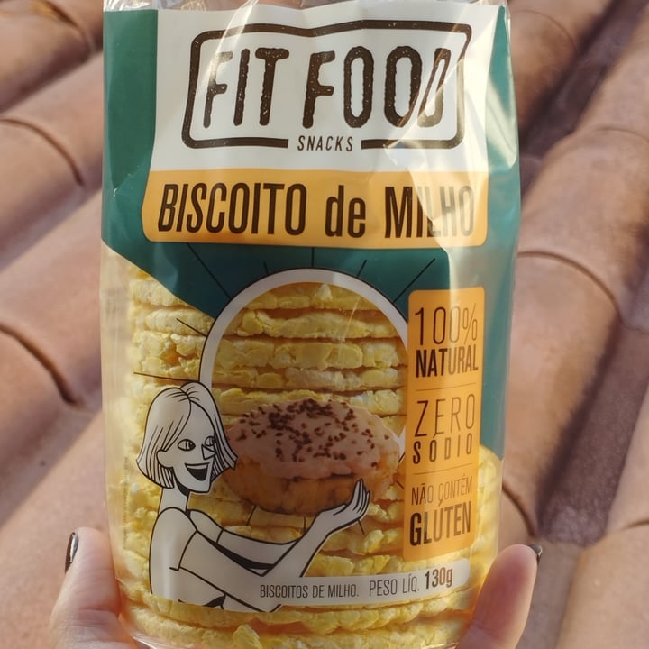 photo of Fit  Food Biscoito De Milho shared by @peacelizard on  16 Nov 2022 - review