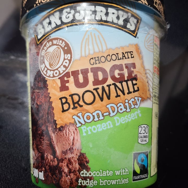 photo of Ben & Jerry's Chocolate Fudge Brownie Non-Dairy Ice Cream shared by @hawk76 on  15 Jun 2021 - review