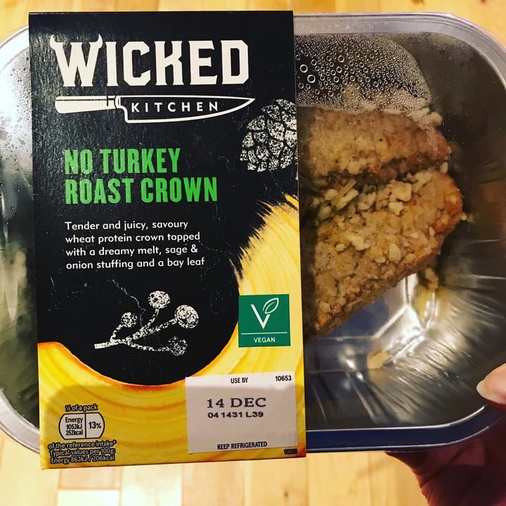 photo of Wicked No Turkey Roast Crown shared by @happyherbivore on  14 Dec 2020 - review