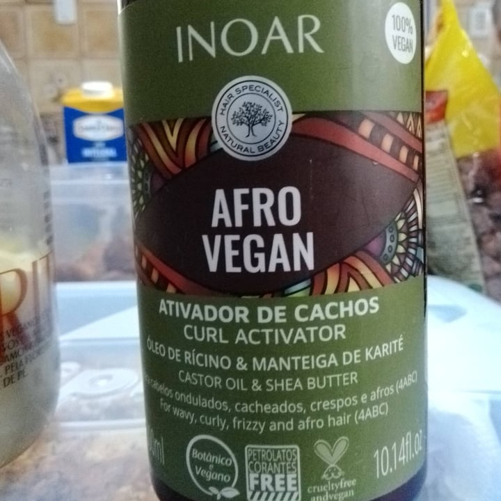 photo of Inoar Afro Vegan Ativador de Cachos shared by @faah on  26 Jun 2022 - review
