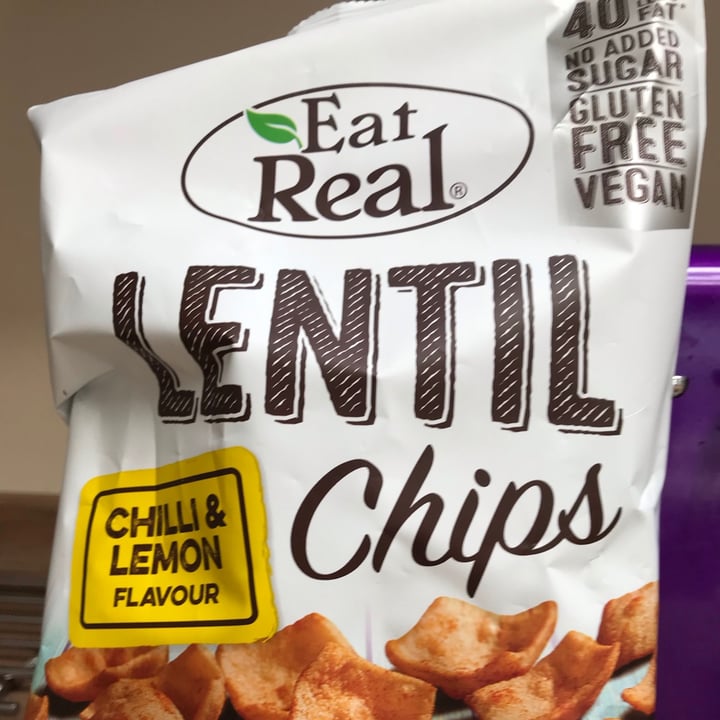 review photo of Eat Real Chilli and Lemon Lentil Chips shared by @ginjin on 07 Sep 2020 - review