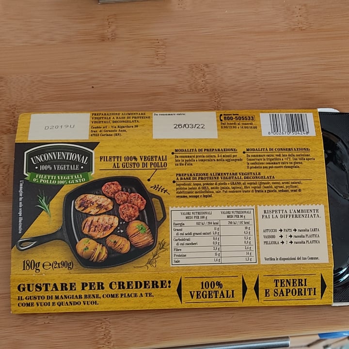 review photo of Unconventional Burger Vegetale Classico - Classic Burger shared by @patrik on 14 Mar 2022 - review