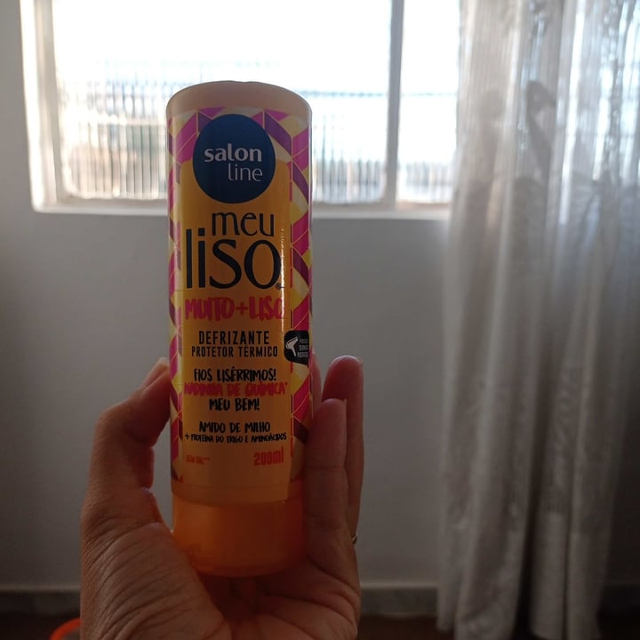 review photo of Salon line Meu Liso Extremo Defrizante Protetor Térmico shared by @grazibraga on 18 Apr 2022 - review