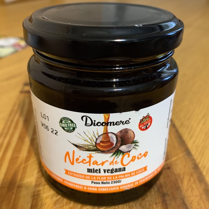 photo of Dicomere Nectar de coco - Miel Vegana shared by @wmdiomedi on  21 Jan 2021 - review