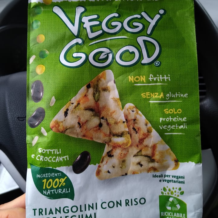 photo of Veggy Good  Veggy Good Triangolini con Riso e Tre Legumi shared by @chiarahakuna on  29 Dec 2021 - review
