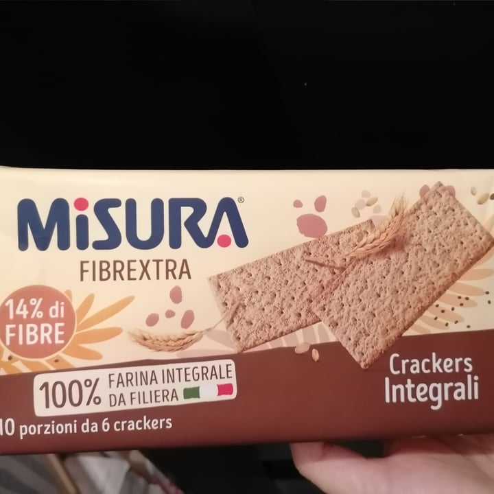 photo of Misura Crackers integrali con Avena - Fibraextra shared by @myriambi on  27 Sep 2022 - review
