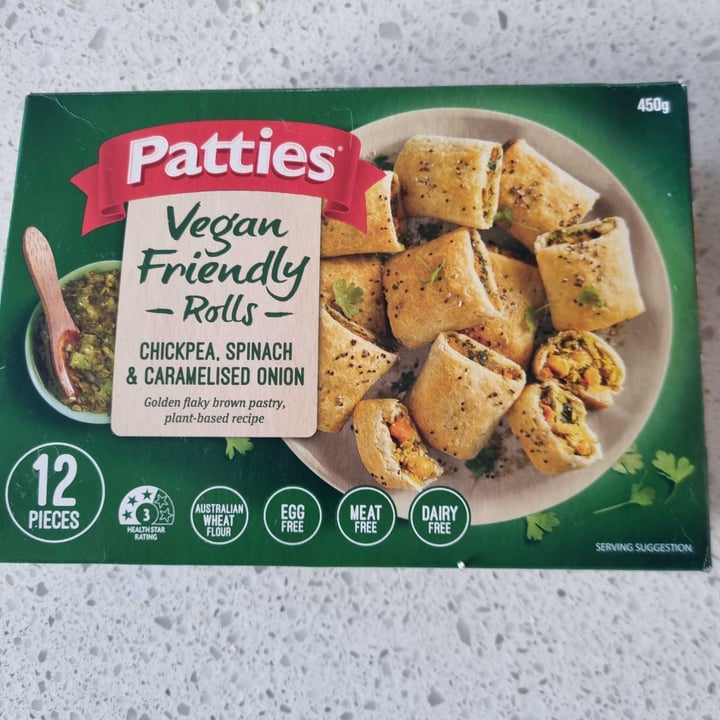 photo of Patties Brands Vegan Friendly Rolls shared by @lanilouisem on  02 Aug 2021 - review