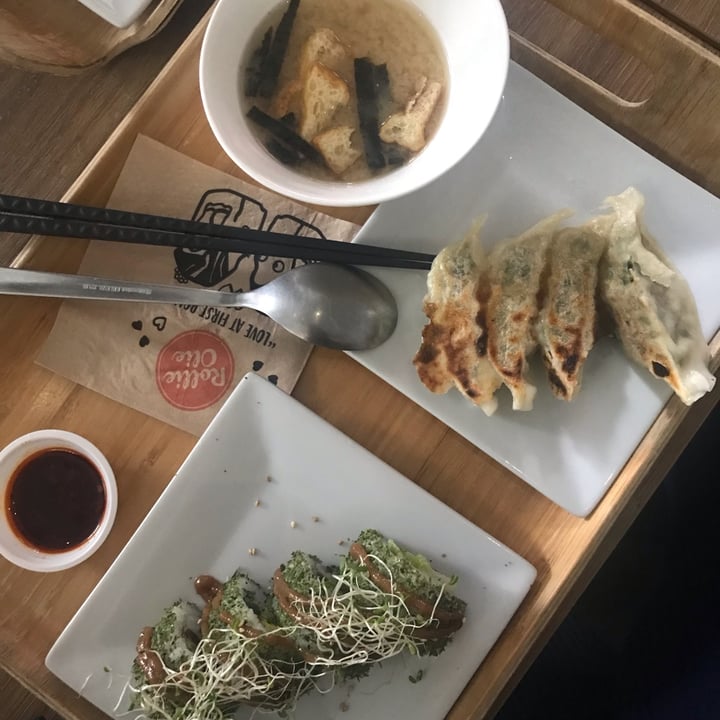 photo of Rollie Olie @ SBF Center Lunch Set (Rolls, Gyoza, Soup) shared by @mariaubergine on  04 Dec 2021 - review