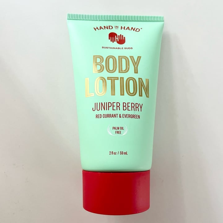 Hand in Hand Body lotionjuniper berry Review abillion