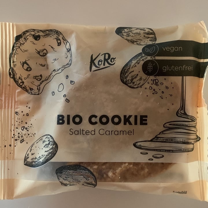 photo of Koro Bio cookie salted caramel shared by @marapezzoli70 on  02 Nov 2022 - review