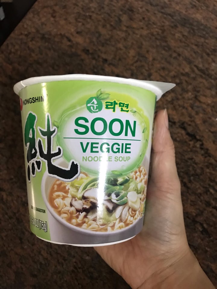 photo of NONGSHIM (농심) Soon Veggie Cup Noodle Soup shared by @mar on  18 Jul 2019 - review
