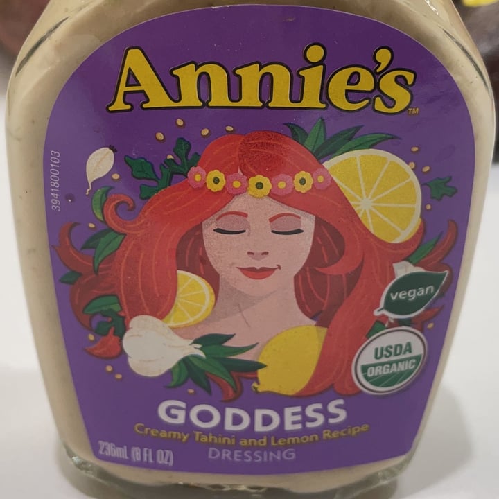 photo of Annie’s Goddess tahini and lemon recipe dressing  shared by @francesfriedland on  12 Apr 2022 - review