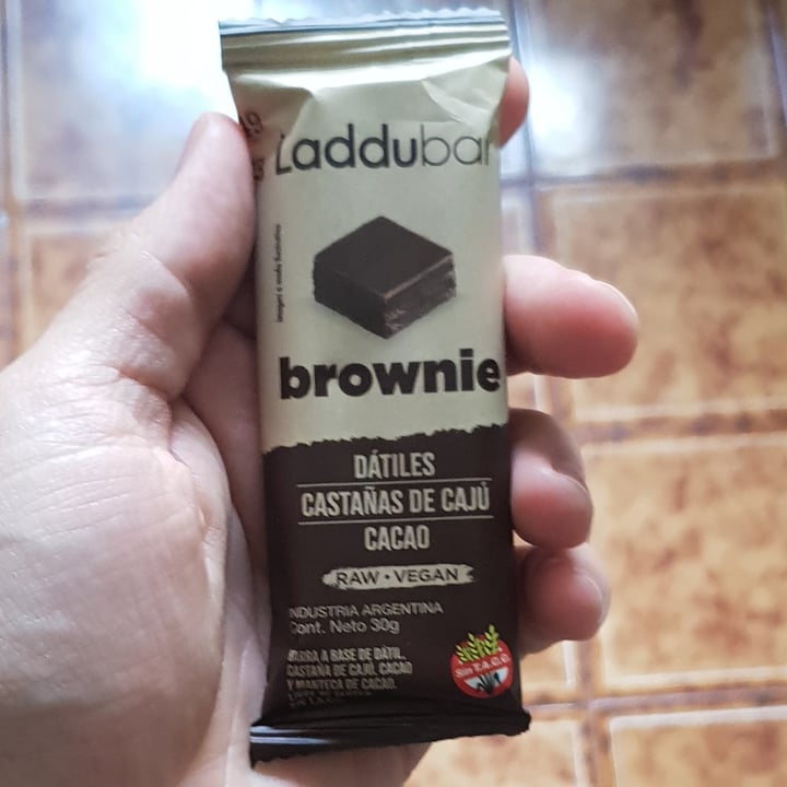 photo of Laddubar Barra sabor Brownie shared by @frankieseason on  18 Sep 2022 - review